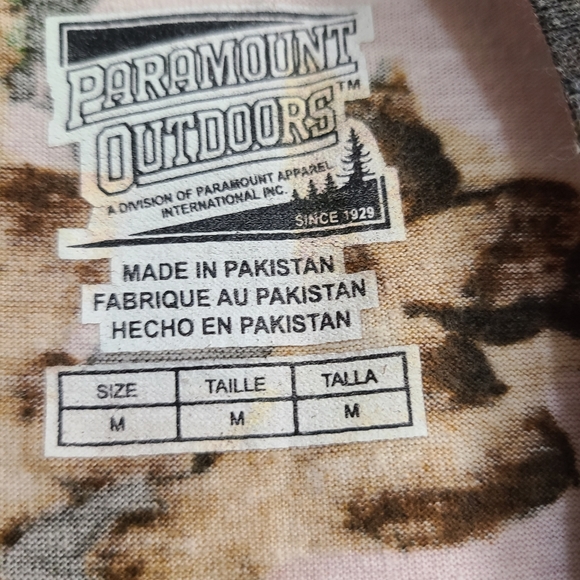 Mossy Oak Tee by Paramount Outdoors Pink Oak - Picture 5 of 5